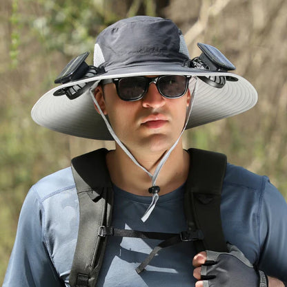 🔥  One time offer - Get another Unisex Breezy Solar Fan Hat at discounted price! (SAVE $5)