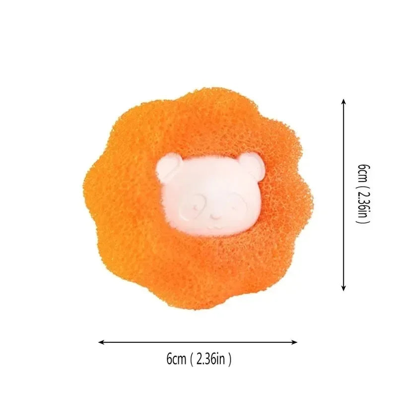 10 Pcs Wool Reusable Pet Hair Remover Ball Washing Machine