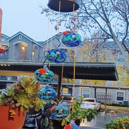 🔥 Last Day Sale Price | Charming Wind Chimes Hummingbird feeders
