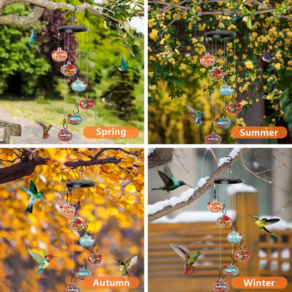 🔥 Last Day Sale Price | Charming Wind Chimes Hummingbird feeders