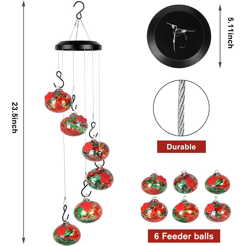 🔥 Last Day Sale Price | Charming Wind Chimes Hummingbird feeders