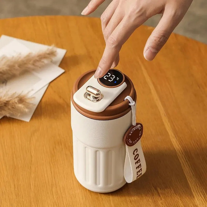 Smart Thermos Bottle LED Temperature Display