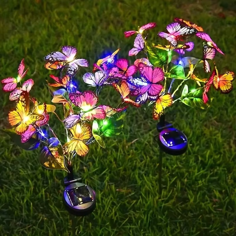 🔥 Last Day Sale Price |  🦋Solar Outdoor Butterfly Lights💐