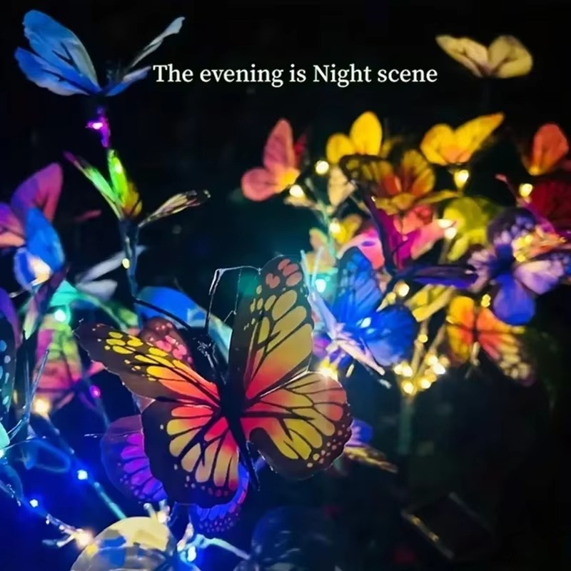 🔥 Last Day Sale Price |  🦋Solar Outdoor Butterfly Lights💐