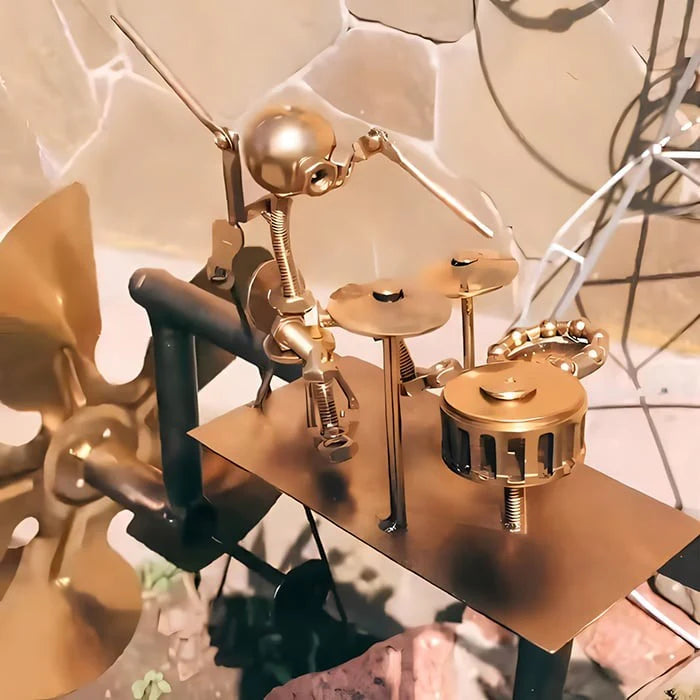 Handmade Metal Rock Band Windmill🎁