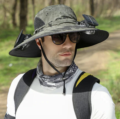 🔥  One time offer - Get another Unisex Breezy Solar Fan Hat at discounted price! (SAVE $5)
