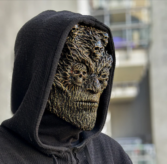 Totenkopf Premium Maske