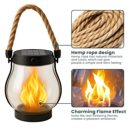 🔥 Last Day Sale Price | Glow in the Dark Solar Lantern.