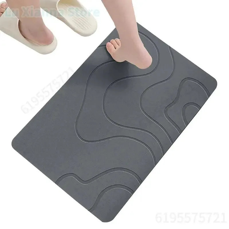 RapidDry Diatomite Stone Bath Mat
