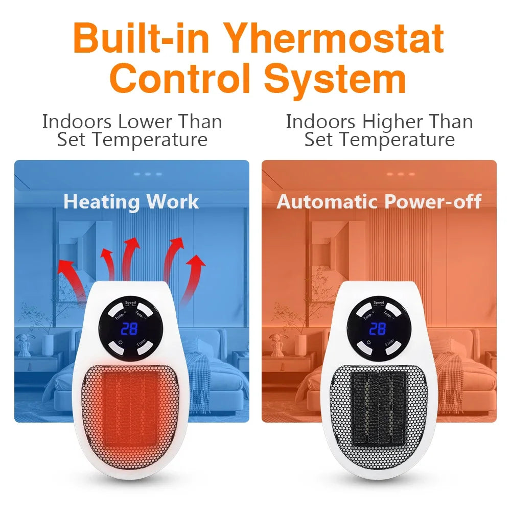 🔥 Cozy Zone Portable Heater