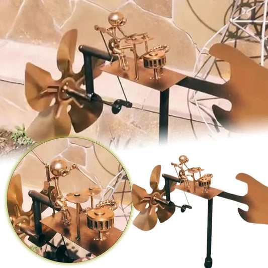 🔥 One time offer- Get another Handmade Metal Rock Band Windmill at discounted price