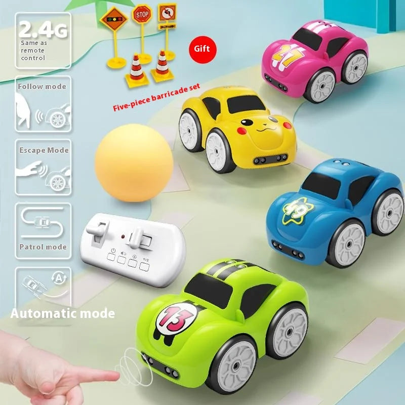 🚗 Smart Sensing Mini Car – The Magical Self-Driving Toy Kids Love!