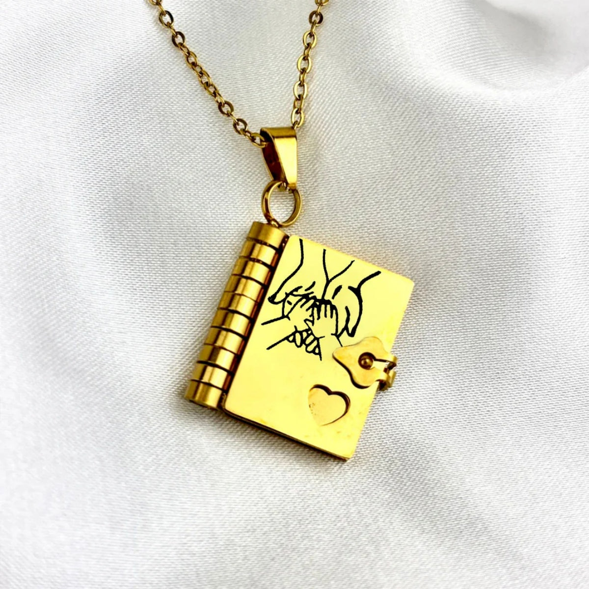 🔥 Last Day Sale Price | Granddaughter Treasured Book Necklace