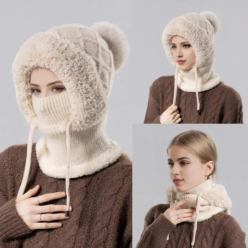 3 in 1 Cozy Winter Hat