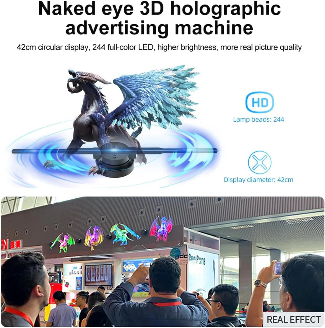 3D Hologram Wonder Fan