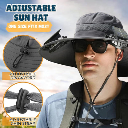 🔥  One time offer - Get another Unisex Breezy Solar Fan Hat at discounted price! (SAVE $5)
