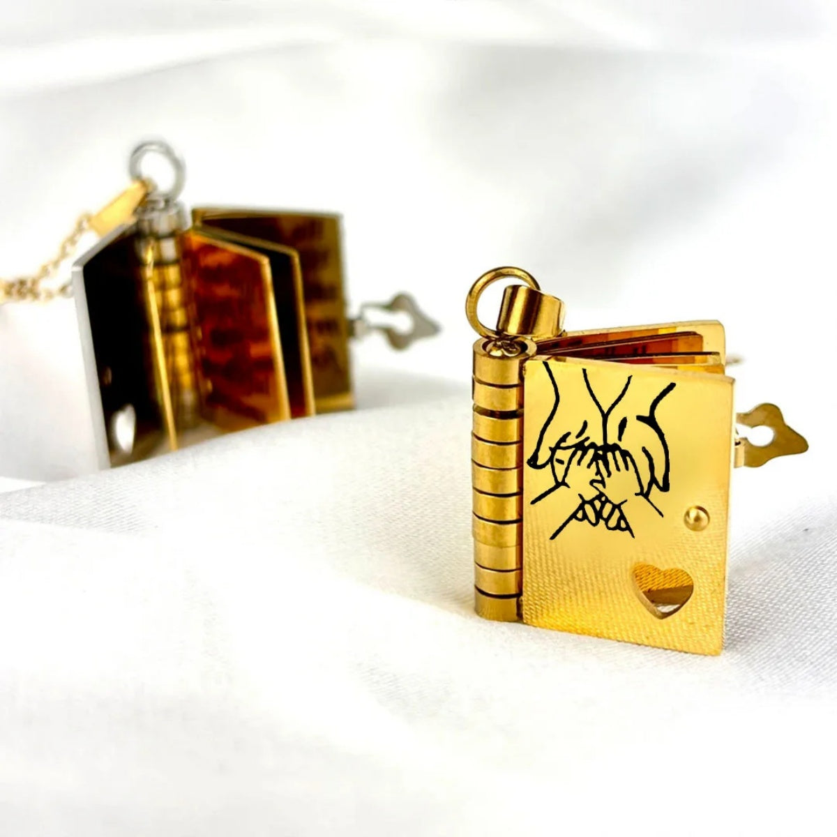 🔥 Last Day Sale Price | Granddaughter Treasured Book Necklace