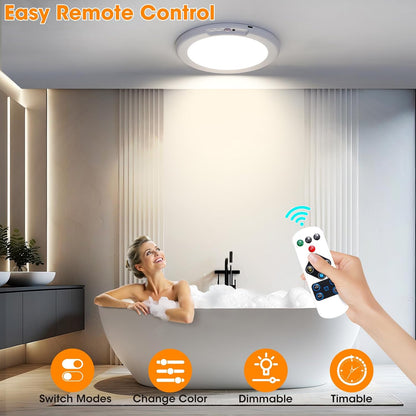 Magnetic Rechargeable Motion Ceiling Light
