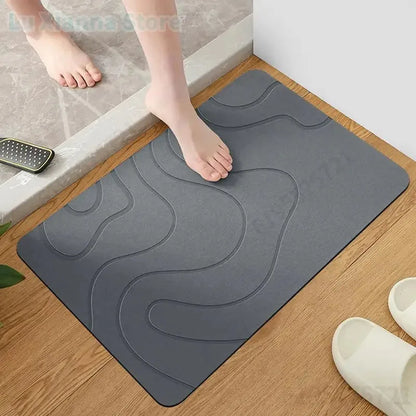 RapidDry Diatomite Stone Bath Mat