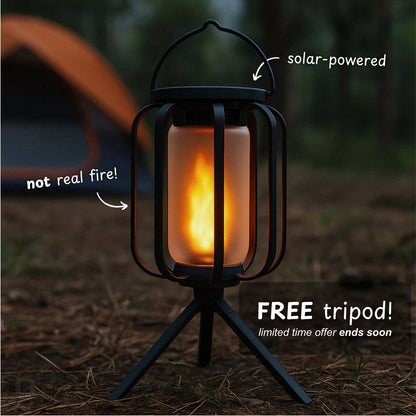 Lumo Solar Flame Lantern