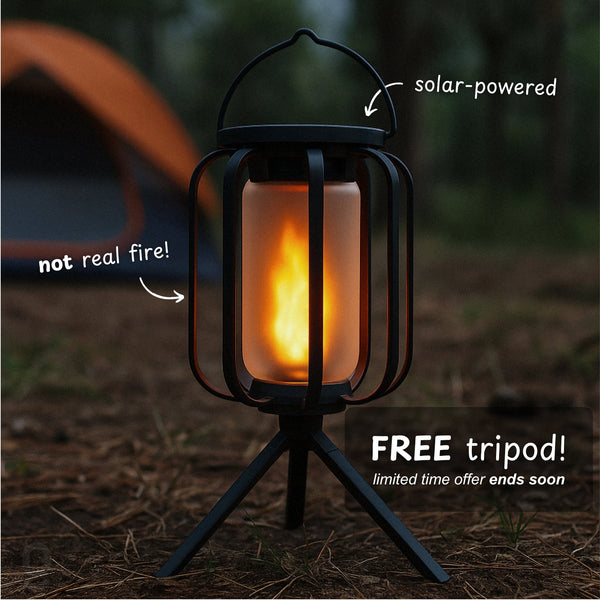 Lumo Solar Flame Lantern