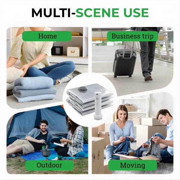 SpaceMax Travel Vacuum Pack Set