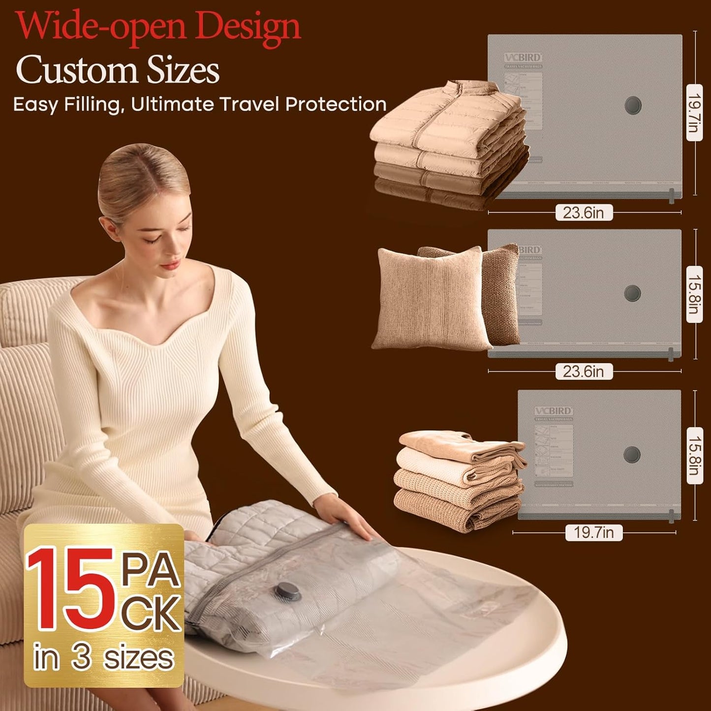 PackSmart Compression Travel Kit.