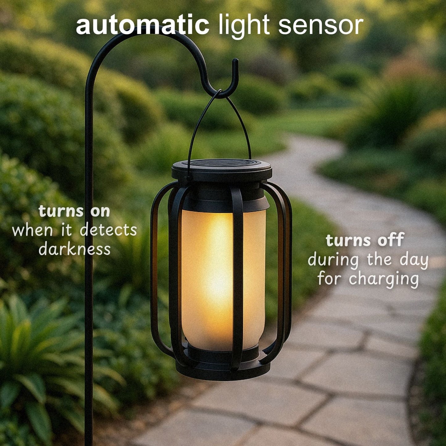 Lumo Solar Flame Lantern