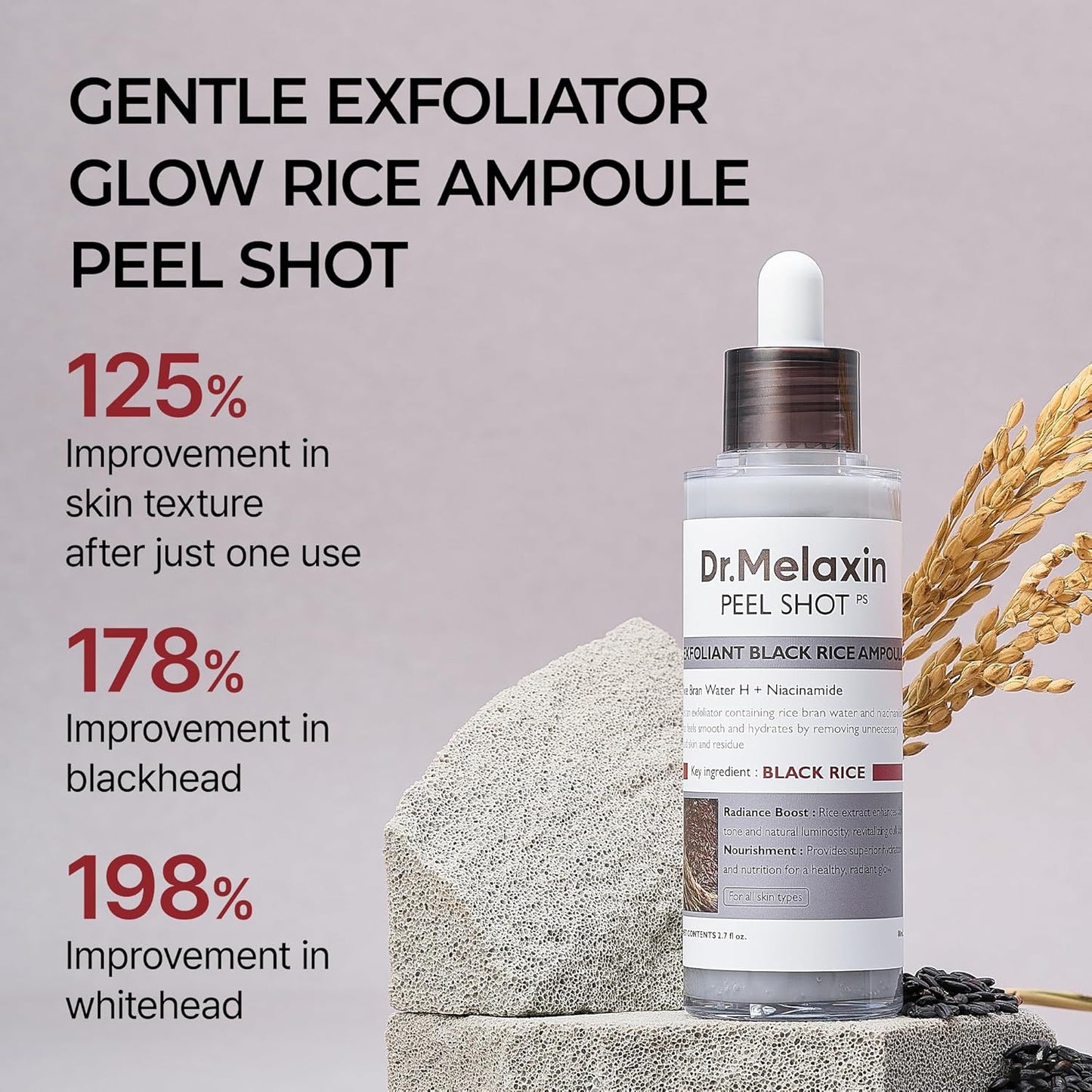 Exfoliating Rice Peel Duo – Instantly Removes Dead Skin for Smooth, Glowing Skin
