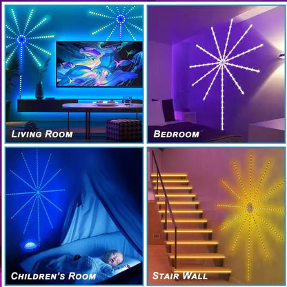 🔥 Last Day Sale Price |🌲 Christmas Fireworks lights🌲