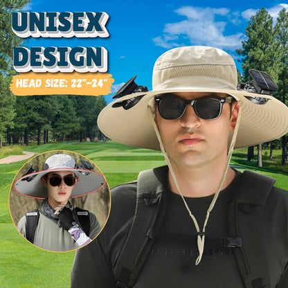 🔥  One time offer - Get another Unisex Breezy Solar Fan Hat at discounted price! (SAVE $5)