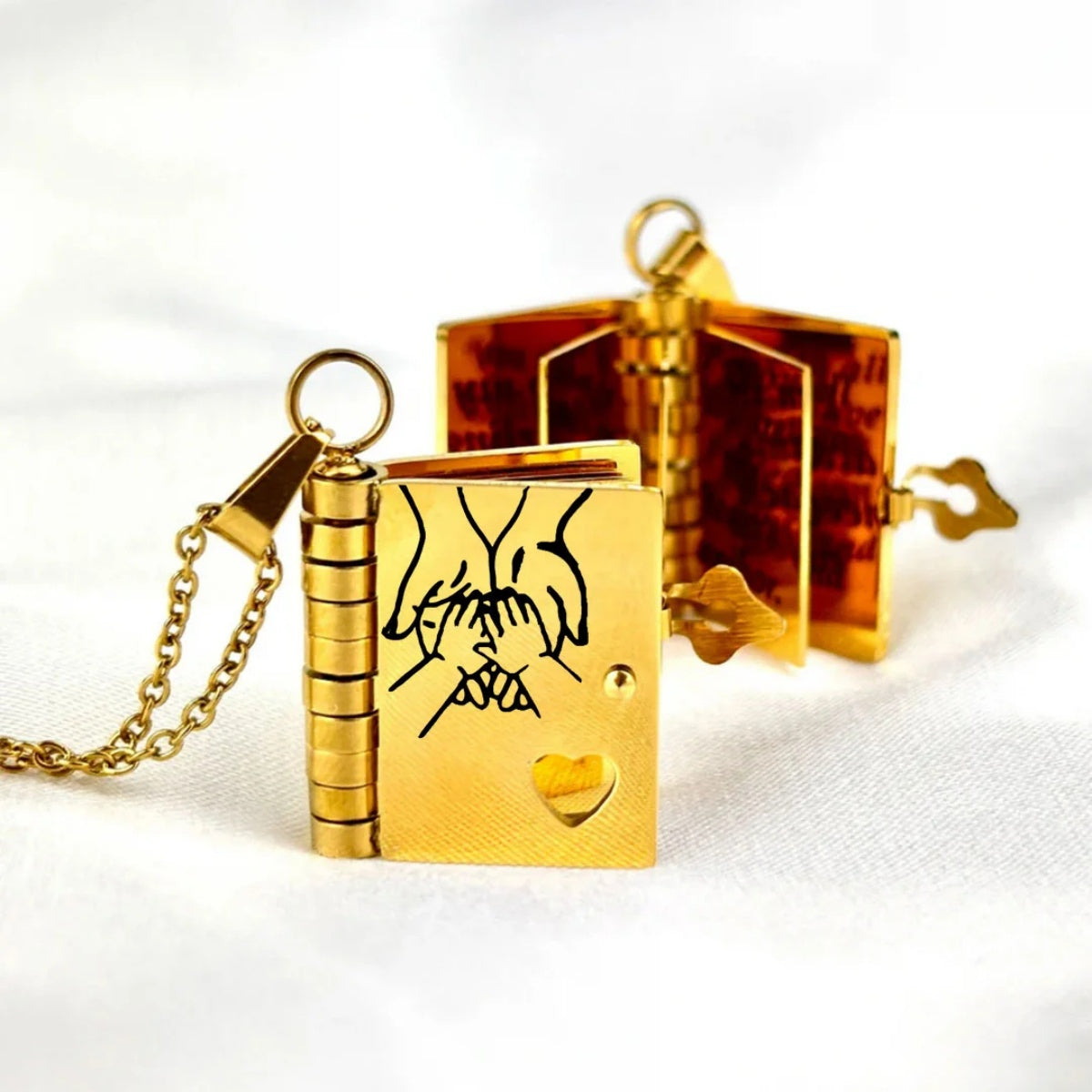 🔥 Last Day Sale Price | Granddaughter Treasured Book Necklace