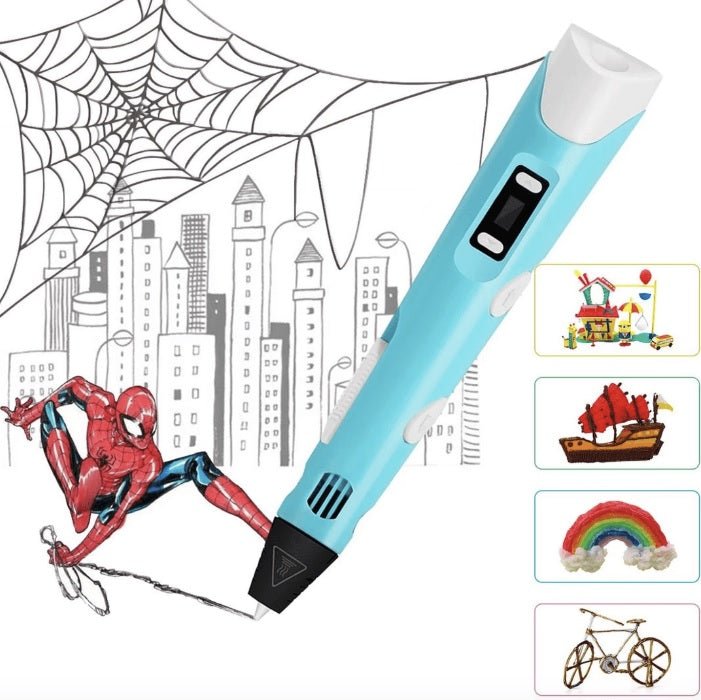 Creative 3D Magic Pen +  12 COLORS REFILLS