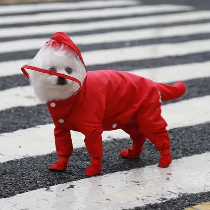 🔥 Last Day Sale Price | All-Weather Dog Rain Suit