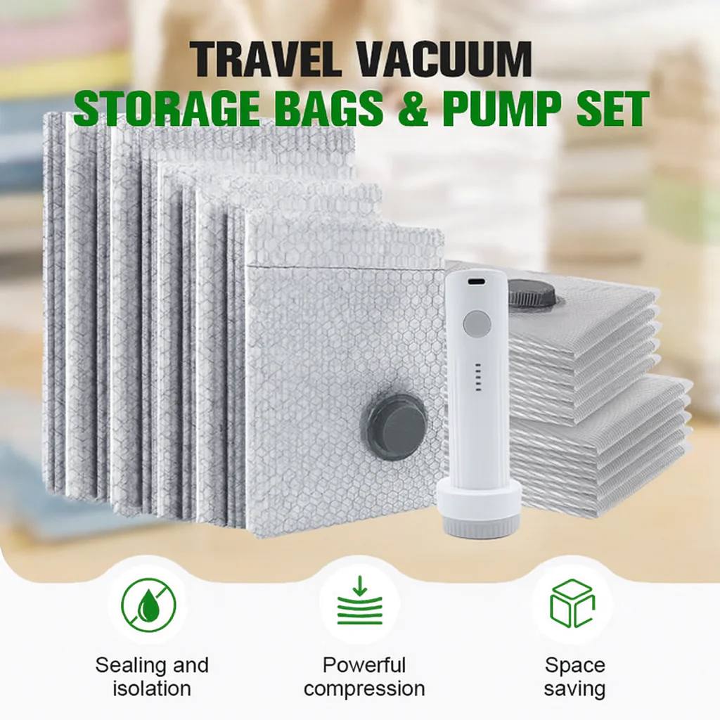 SpaceMax Travel Vacuum Pack Set