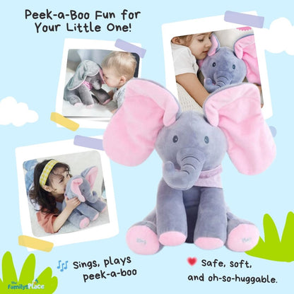 🔥 Last Day Sale Price | Peekaboo Singing Elephant Toy 🌲