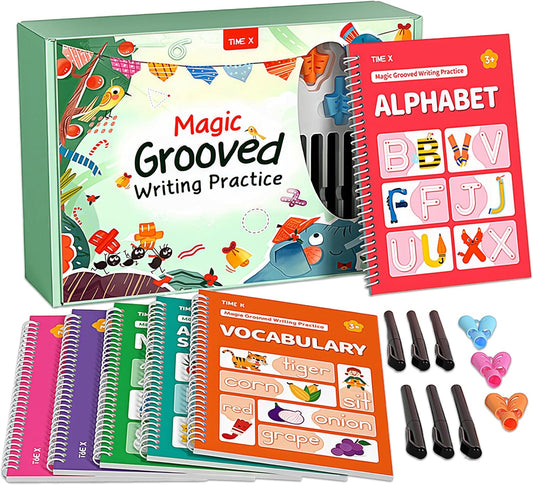 Magic Grooved Writing Books (Practice 6-Books)