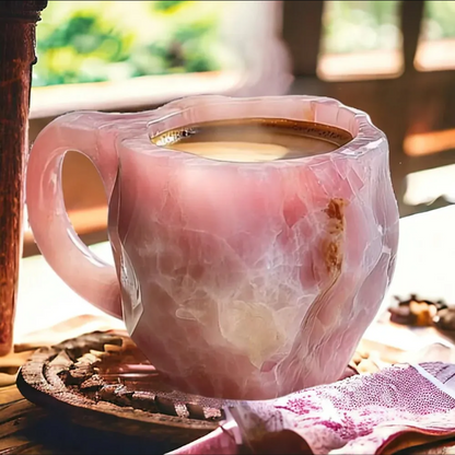 🎁 🥃 2024 Neue Kaffeetassen aus Mineralkristall