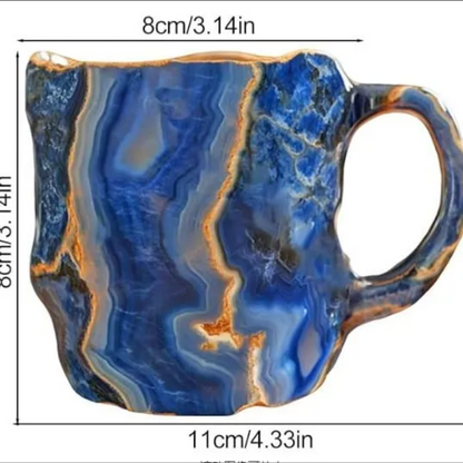 🎁 🥃 2024 Neue Kaffeetassen aus Mineralkristall