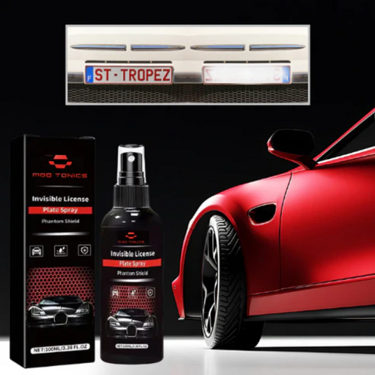 Kentekenplaatspray