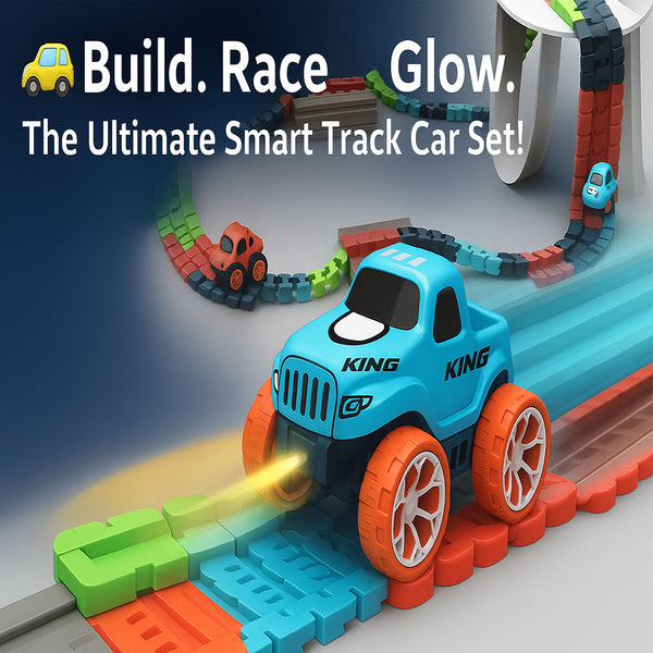 Glow Car Tracks Adventure Set