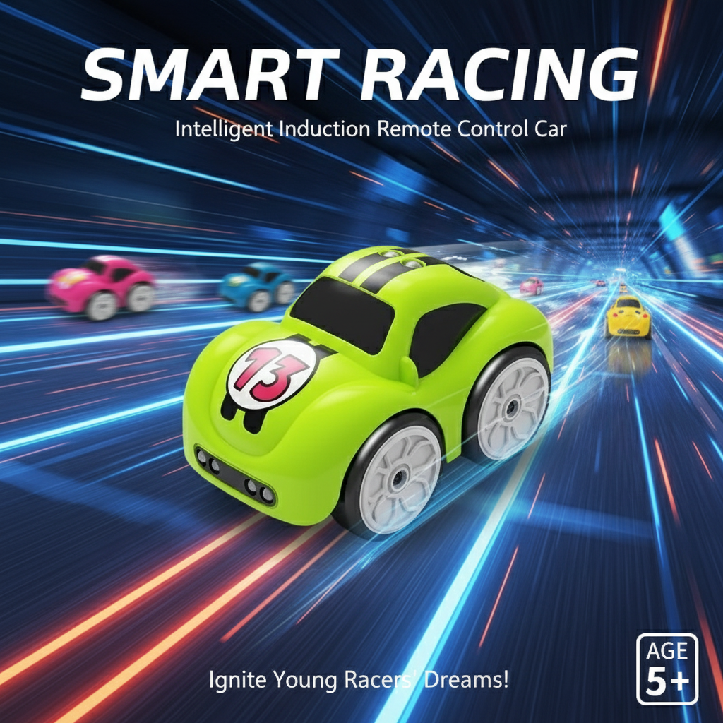 🚗 Smart Sensing Mini Car – The Magical Self-Driving Toy Kids Love!