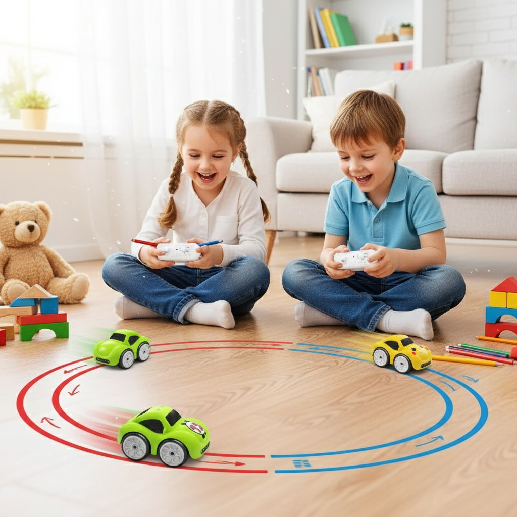 🚗 Smart Sensing Mini Car – The Magical Self-Driving Toy Kids Love!