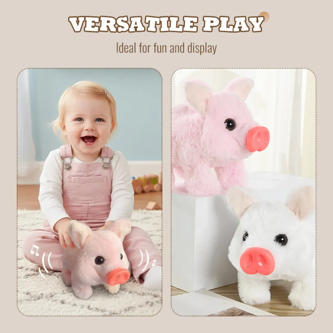 🔥 Last Day Sale Price | 🐷 Piglet - My Realistic Robot Pig 🐷 🌲