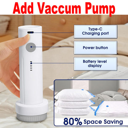 Add Replacement Extra Pump for travel bags